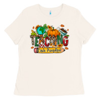 Bone Teaching little pumpkins Ladies Tee - RanaPortraitStore