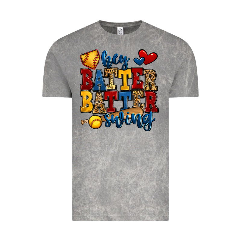Hey Batter Batter Swing Softball Vintage Tee by Jasminsmagicworld | Teevron