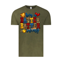 Vintage Olive hey batter batter swing softball Vintage Tee - Jasminsmagicworld