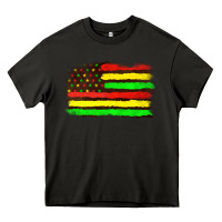 Asphalt juneteenth flag Heavy Core Tee - texasbilliewilder
