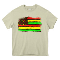 Mossy juneteenth flag Heavy Core Tee - texasbilliewilder