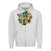 Pray Wait Trust Crosses Christian Zipper Hoodie | Teevron