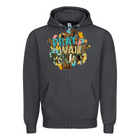 Smoke pray wait trust crosses christian Zipper Hoodie - NancyCooperArtShop