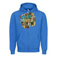 True Royal pray wait trust crosses christian Zipper Hoodie - NancyCooperArtShop