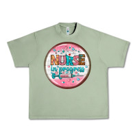 Oil Green nurse round earrings 2 Urban Heavy Tee - BundleAndBundleShop
