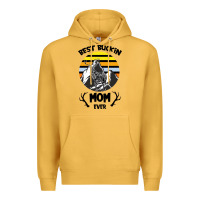 Mustard Best Buckin Mom Ever Premium Hoodie - Bettercallsaul