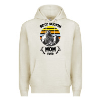 Oatmeal Heather Best Buckin Mom Ever Premium Hoodie - Bettercallsaul