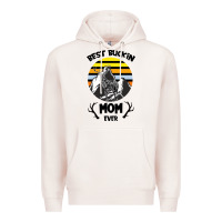 Pale Pink Best Buckin Mom Ever Premium Hoodie - Bettercallsaul