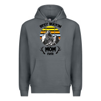 Rock Best Buckin Mom Ever Premium Hoodie - Bettercallsaul