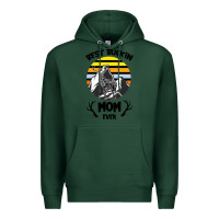 Sports Green Best Buckin Mom Ever Premium Hoodie - Bettercallsaul