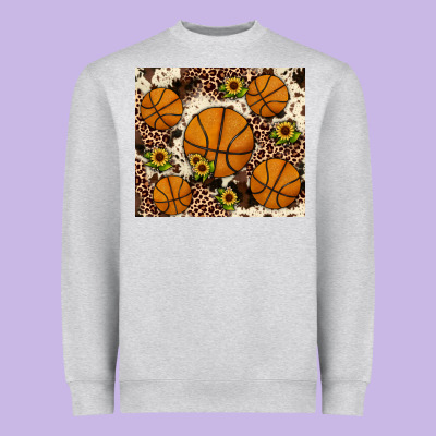Basketball Heavyweight Sweatshirt Designed By Jahusdesignshop