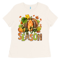 Bone Tis' the season Fall American Football Ladies Tee - RanaPortraitStore