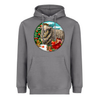 Storm christmas merino wool sheep Heavyweight Hoodie - LillyAllenDesigns