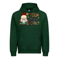 Forest Green you serious gnomie Urban Hoodie - CowGirlArtShop