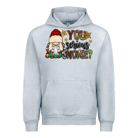 Heather Grey you serious gnomie Urban Hoodie - CowGirlArtShop