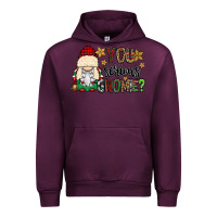 Mauve Wine you serious gnomie Urban Hoodie - CowGirlArtShop