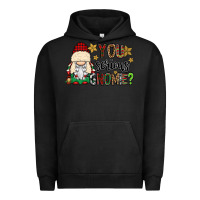 Pigment Black you serious gnomie Urban Hoodie - CowGirlArtShop