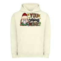 Pigment Pistachio you serious gnomie Urban Hoodie - CowGirlArtShop