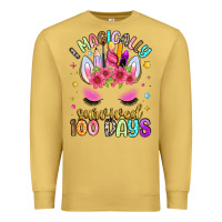 Antique Gold i magically survived 100 days Premium Sweatshirt - Artiststas