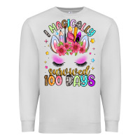 Dove Grey i magically survived 100 days Premium Sweatshirt - Artiststas