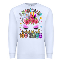 White i magically survived 100 days Premium Sweatshirt - Artiststas
