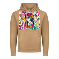 Vintage Camel sugar skull girl Vintage Hoodie - RanaPortraitStore