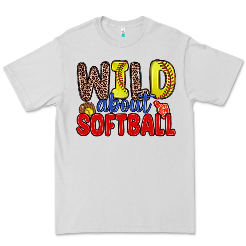Wild About Softball Premium Tee by Zillion Design Studio | Teevron