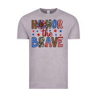 Vintage Zinc honor the brave Vintage Tee - Artiststas
