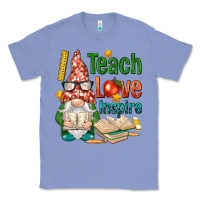 Colony Blue gnome teach love inspire Classic Tee - NancyCooperArtShop
