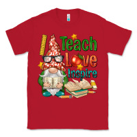 Red gnome teach love inspire Classic Tee - NancyCooperArtShop
