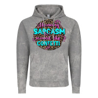 Cloud Rock throwing sarcasm around like confetti Vintage Hoodie - AdoDesignShop