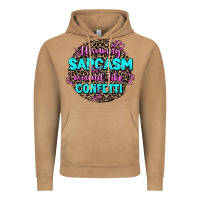Vintage Camel throwing sarcasm around like confetti Vintage Hoodie - AdoDesignShop