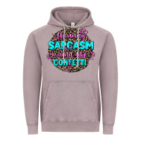 Vintage Zinc throwing sarcasm around like confetti Vintage Hoodie - AdoDesignShop