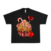 Black Christmas candy cupcake Urban Heavy Tee - AdoDesignShop