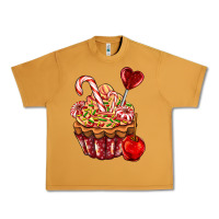 Peanut Butter Christmas candy cupcake Urban Heavy Tee - AdoDesignShop