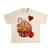 Sandshell Christmas candy cupcake Urban Heavy Tee - AdoDesignShop
