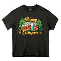 Asphalt happy camper Heavy Core Tee - Zillion Design Studio