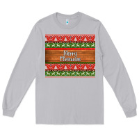 Moon Dust merry christmas knitted reindeer pattern Long Sleeve Tee - Jasminsmagicworld