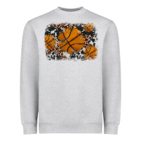 Basketball Background Heavyweight Sweatshirt | Teevron