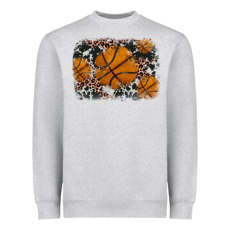 Basketball Background Heavyweight Sweatshirt by JahusDesignShop | Teevron