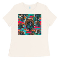 Bone Thanksgiving Turkey Ladies Tee - RanaPortraitStore