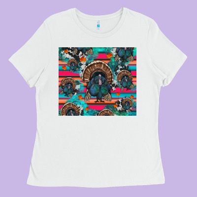 Ladies Tee Thanksgiving Turkey