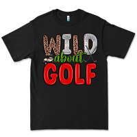 Black wild about golf Premium Tee - Zillion Design Studio