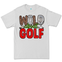 Dove Grey wild about golf Premium Tee - Zillion Design Studio