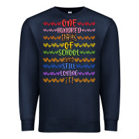 Navy one hundred days of school and still loving it! Premium Sweatshirt - Artiststas