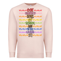 Pale Pink one hundred days of school and still loving it! Premium Sweatshirt - Artiststas