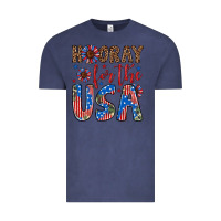 Vintage Denim hooray for the usa Vintage Tee - Artiststas