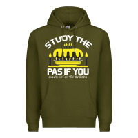 Army Green Study the past if you would define the future shi Premium Hoodie - Bettercallsaul