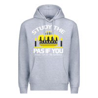 Heather Grey Study the past if you would define the future shi Premium Hoodie - Bettercallsaul