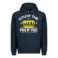 Navy Study the past if you would define the future shi Premium Hoodie - Bettercallsaul
